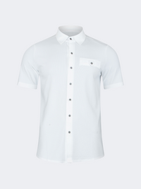 Oil And Gaz Basic Men Lifestyle T-Shirt White