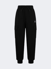 Nike Jordan Brooklyn French Terry Cargo Boys Lifestyle Pant Black