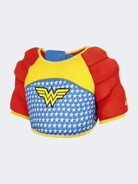 Zoggs Wonder Woman Water Wings Kids Beach Vest Red/Blue
