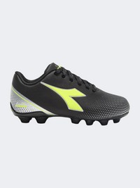 Diadora Pichichi 7 Md Gs-Boys Football Shoes Black/Silver