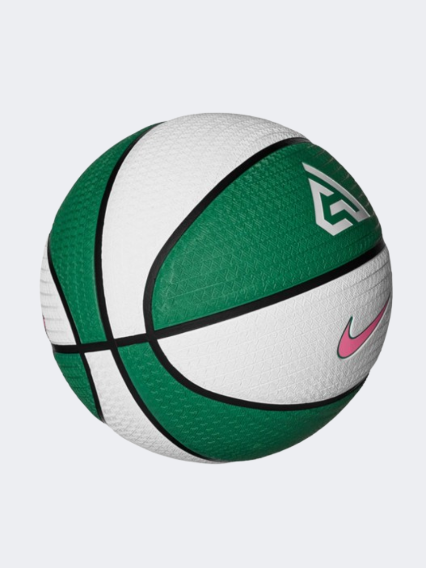 Nike Playground 8P 2 Giannis Antetokounmpo Unisex Basketball Ball Green/White/Pink