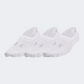 Under Armour Breathe Lite Ultra 3P No Show Women Training Sock White/Mod Grey
