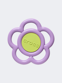 Crocs Mega Purple And Green Flower Unisex Lifestyle Jibbitz Charm