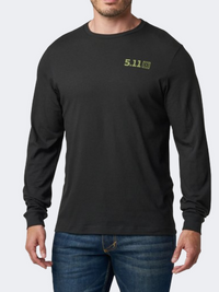 5-11 Skull Island Men Tactical Long Sleeve Black