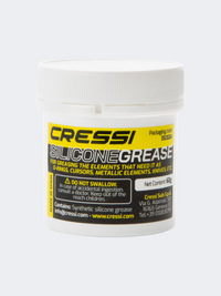 Cressi Silicone Grease 60 G Product Care White