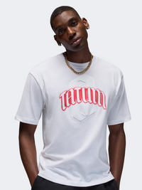 Nike Tatum Men Basketball T-Shirt White/Red