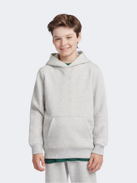 New Balance French Terry Small Logo Kids-Boys Lifestyle Hoody Ash Heather