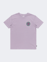 Billabong Know The Feeling Boys Lifestyle T-Shirt Light Purple