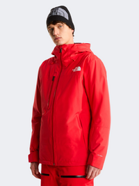 The North Face Descendit Men Skiing Jacket Elevation Red
