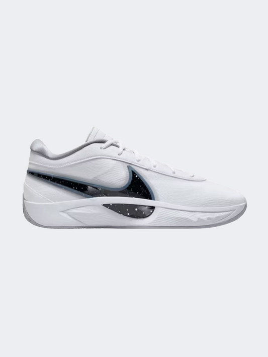 Nike Zoom Freak 6 Men Basketball Shoes White/Black/Grey