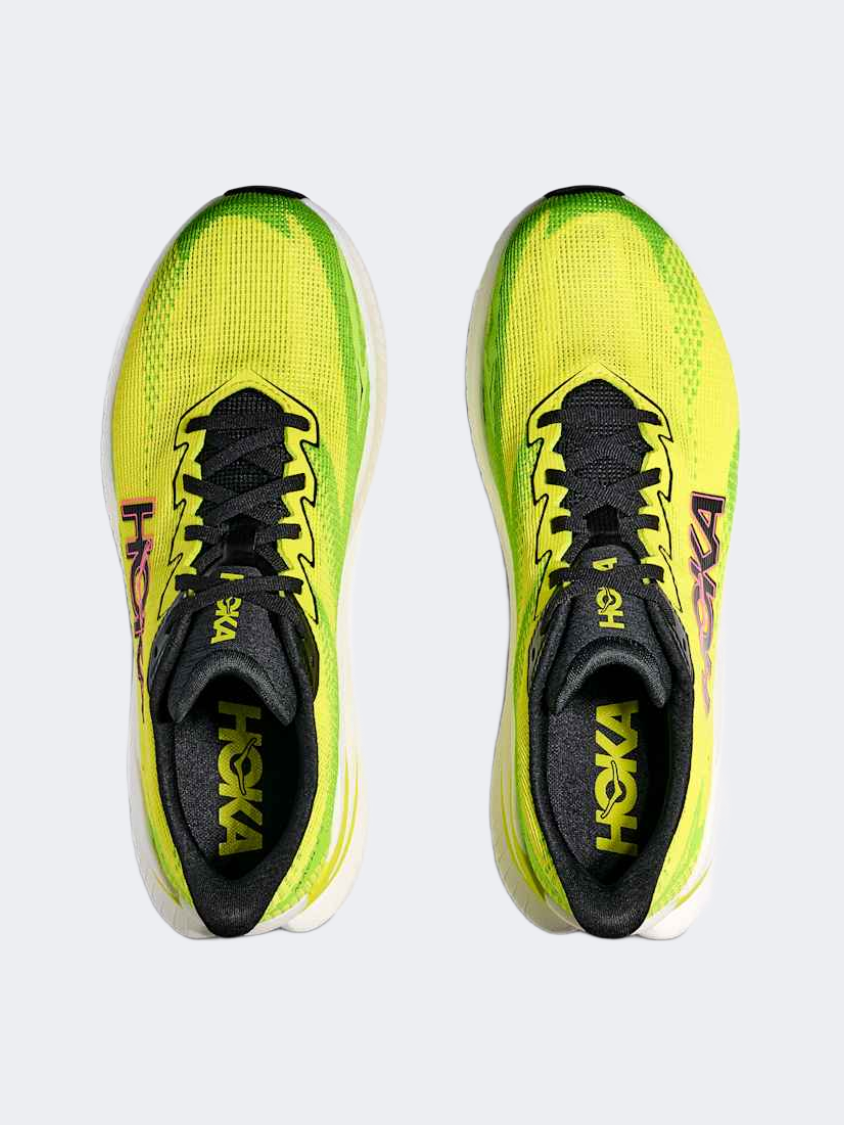 Hoka Mach X 3 Men Running Shoes Neon Lime