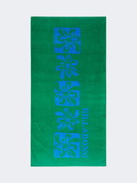 Billabong Lie Down Women Beach Towel Summer Green