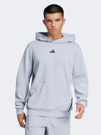 Adidas D4T Men Training Hoody Halo Silver