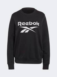 Reebok French Terry Crew Women Training Sweatshirt Black/White