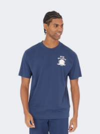 New Balance Collegiate Badge Men Lifestyle T-Shirt Navy