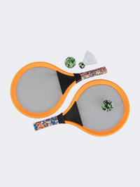 ALN Accessories  Mesh Beach Racquet Orange