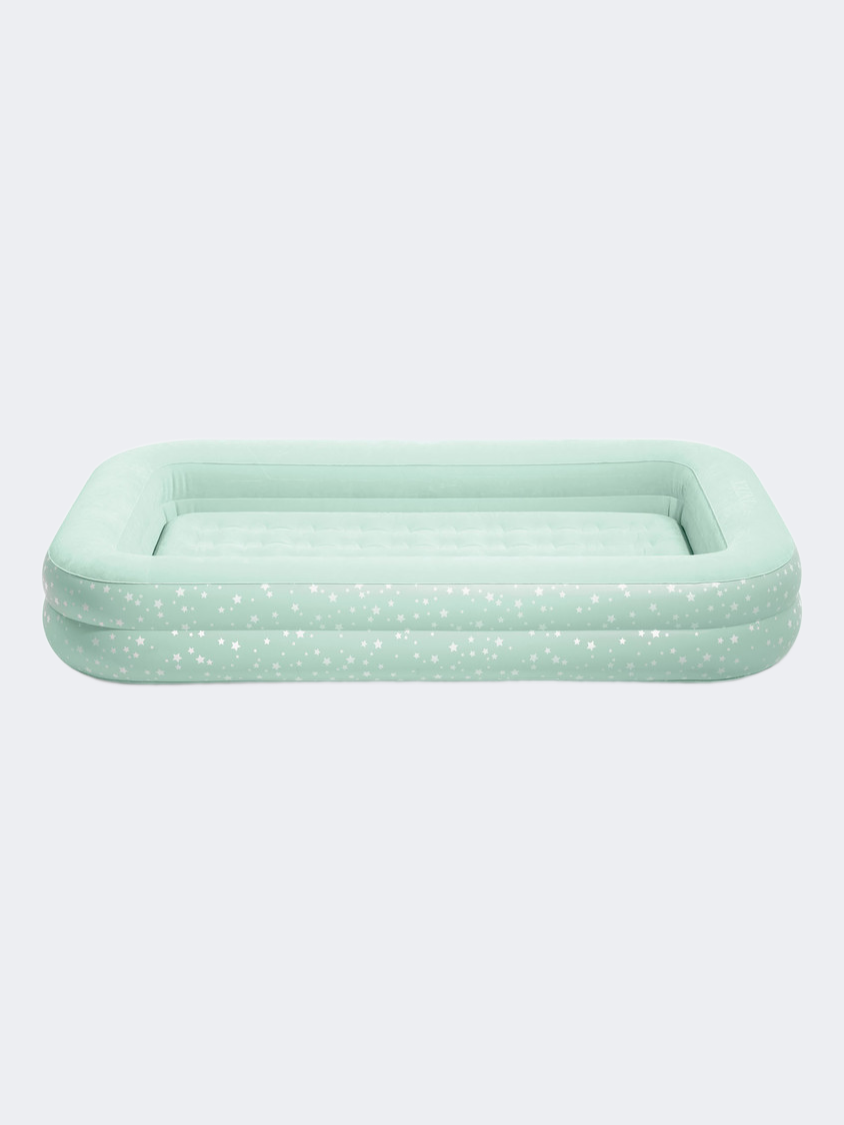 Intex Travel With Hand Pump 107X168X25 Cm Beach Bed Mint Green