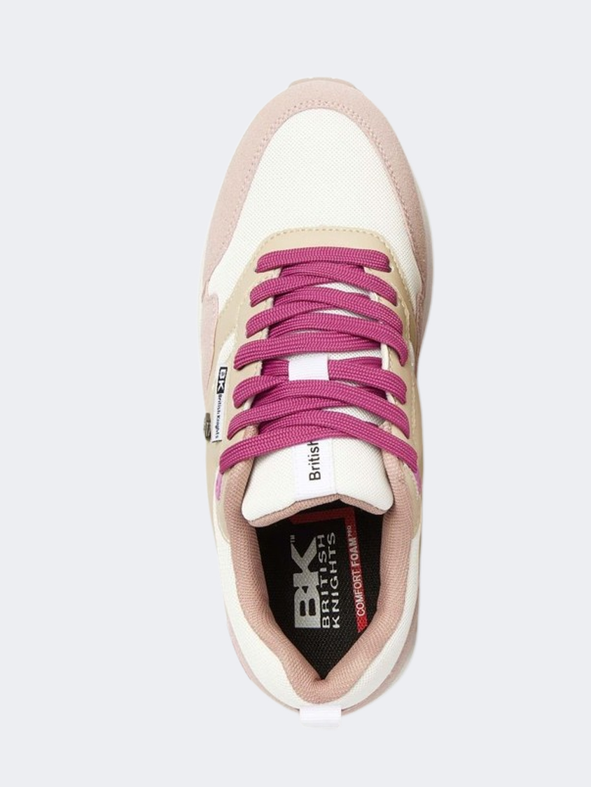 British Knights Lennox Women Lifestyle Shoes Off White/Pink