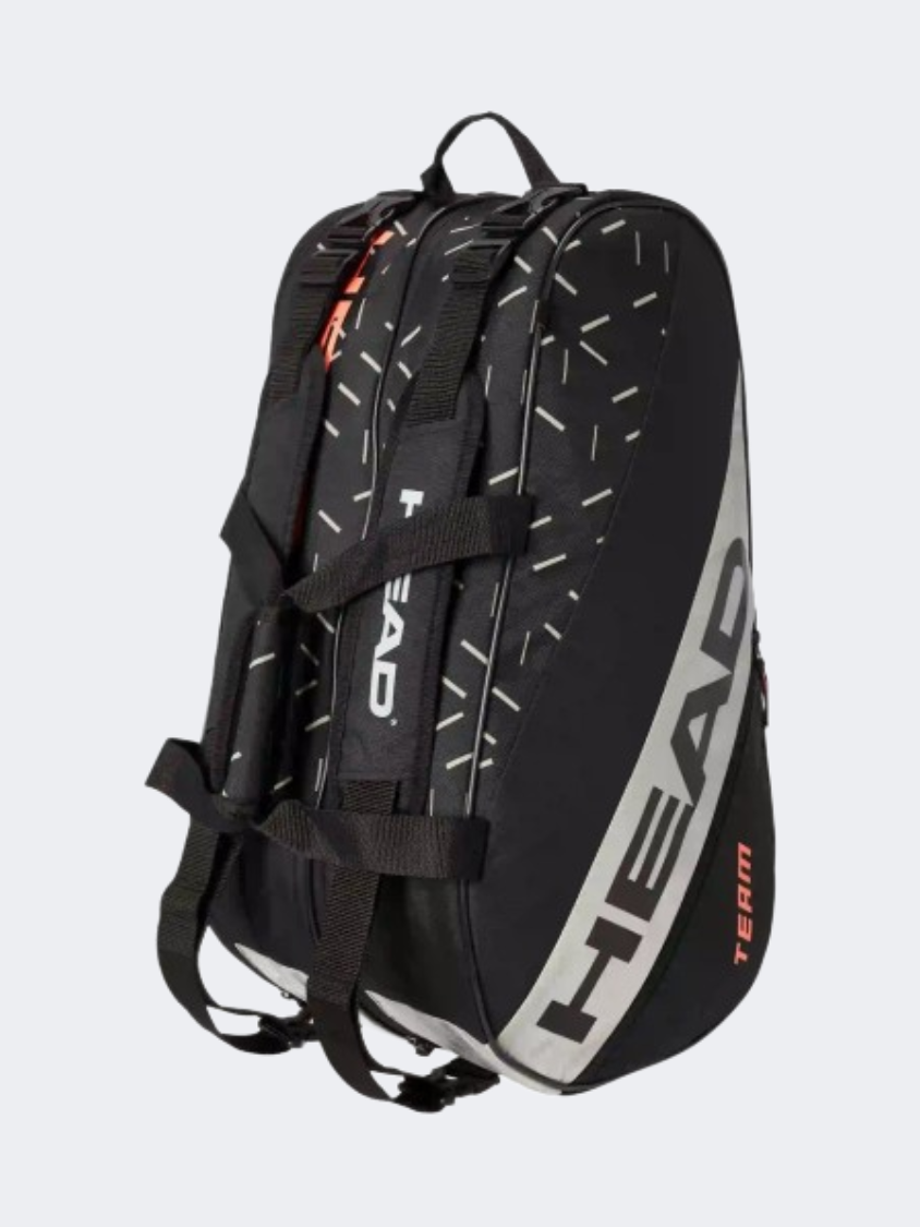 Head Team Padel Large Padel Bag Black/Ceramic