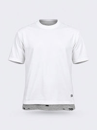 Oil & Gaz Elevated Men Lifestyle T-Shirt  White
