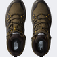 The North Face Hedgehog Goretex Men Hiking Boots Taupe Green/Black