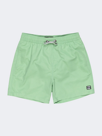 Billabong All Day Layback Boys Beach Swim Short Sea Green