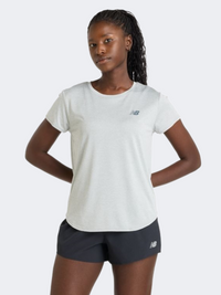 New Balance Sport Core Women Performance T-Shirt Athletic Grey
