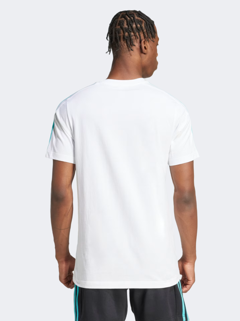 Adidas Mercedes Amg Petronas Formula One Team Dna Men Motor-Spor T-Shirt White/Black
