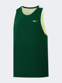Erke Men Basketball Tank Amber Green