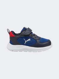 Puma Funracer 2 Ac Infant-Boys Lifestyle Sneakers Navy/White/Clyde