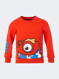 Erke Pullover Kids Lifestyle Sweatshirt Dark Orange