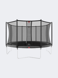 Berg Favorit Reg 430 + Safety Net Comfort Outdoor Trampoline Anthracite Grey