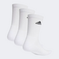Adidas Cushioned Crew 3 Pairs Unisex Sportswear Sock White/Black
