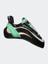 La Sportiva Miura Women Climbing Shoes White/Jade Green