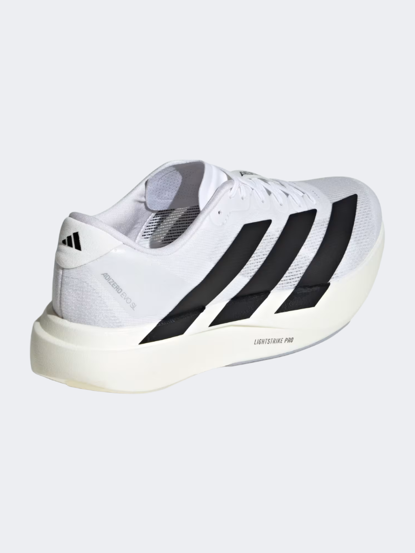 Adidas Adizero Evo Sl Men Running Shoes White/Black