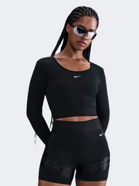 Nike Pro Women Training Long Sleeve Black/Anthracite