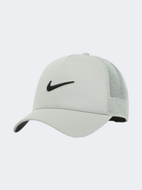 Nike Rise Swoosh Trucker Unisex Lifestyle Cap Grey/Black