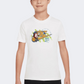 Nike Sportswear Boxy 1 Futura Boys Lifestyle T-Shirt White