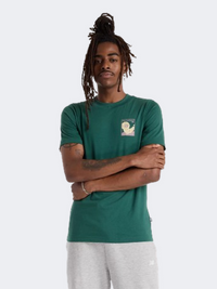New Balance 550 Men Lifestyle T-Shirt Nightwatch Green