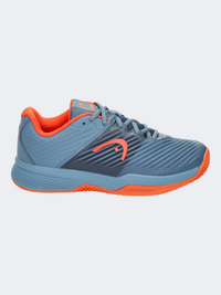 Head Revolt Pro 4 Clay Kids Tennis Shoes Bluestone/Orange