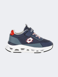 Lotto Vento Amf Ps-Boys Lifestyle Shoes Dress Blue/White