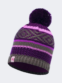 Buff Knitted And Polar Kids Lifestyle Beanie Purple