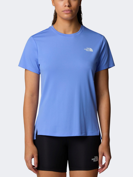 The North Face Flex Regular Graphic Women Hiking T-Shirt Virtual Blue