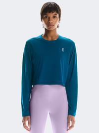 On Train Long-T Crop Women Training Long Sleeve Tempest