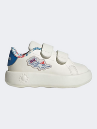 Adidas Advantage Dino Infant-Boys Sportswear Shoes White/Bright Royal