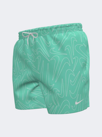 Nike 5 Inch Volley Men Swim Short Turquoise