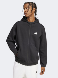 Adidas Future Icons Small Logo Men Sportswear Hoody Black