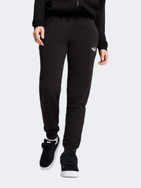 Puma Essentials Small Number 1 Logo Women Lifestyle Pant Black