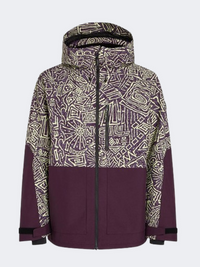 ONeill Originals Block Men Skiing Jacket Dark Purple Sketche