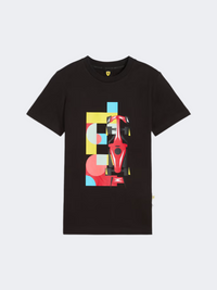 Puma Scuderia Ferrari Race Boys Lifestyle T-Shirt Black